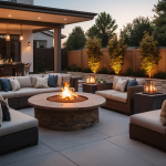 Fire Pit Dining Tables That Transform Outdoor Living Happy