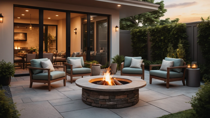 Fire Pit Tables With Chairs – Stylish Outdoor Comfort Made Easy
