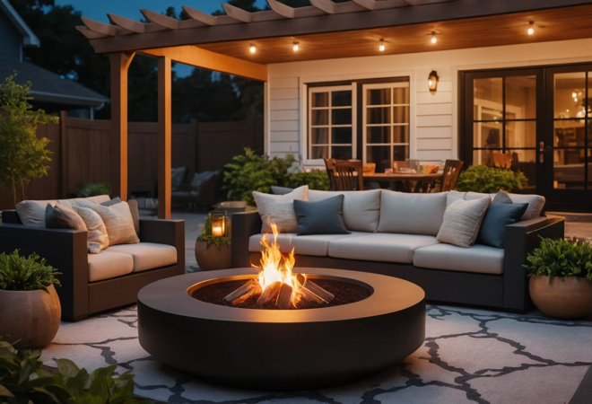 Fire Pit Tables Outdoor: Stylish Warm Comfort Guide