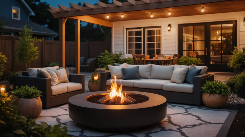 Fire Pit Tables Outdoor: Stylish Warm Comfort Guide
